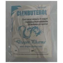 Clenbuterol 40mg Dragon Pharma, Europe
