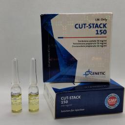 Cut-Stack 150 (Genetic) - Drostanolone Propionate - Genetic Pharmaceuticals
