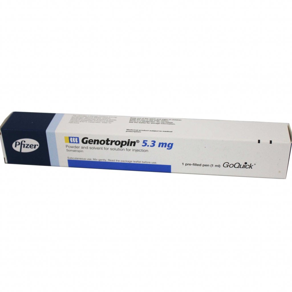 GENOTROPIN 16 IU - Somatropin - Pfizer, Turkey GENOTROPIN 16 IU - Somatropin - Pfizer, Turkey
