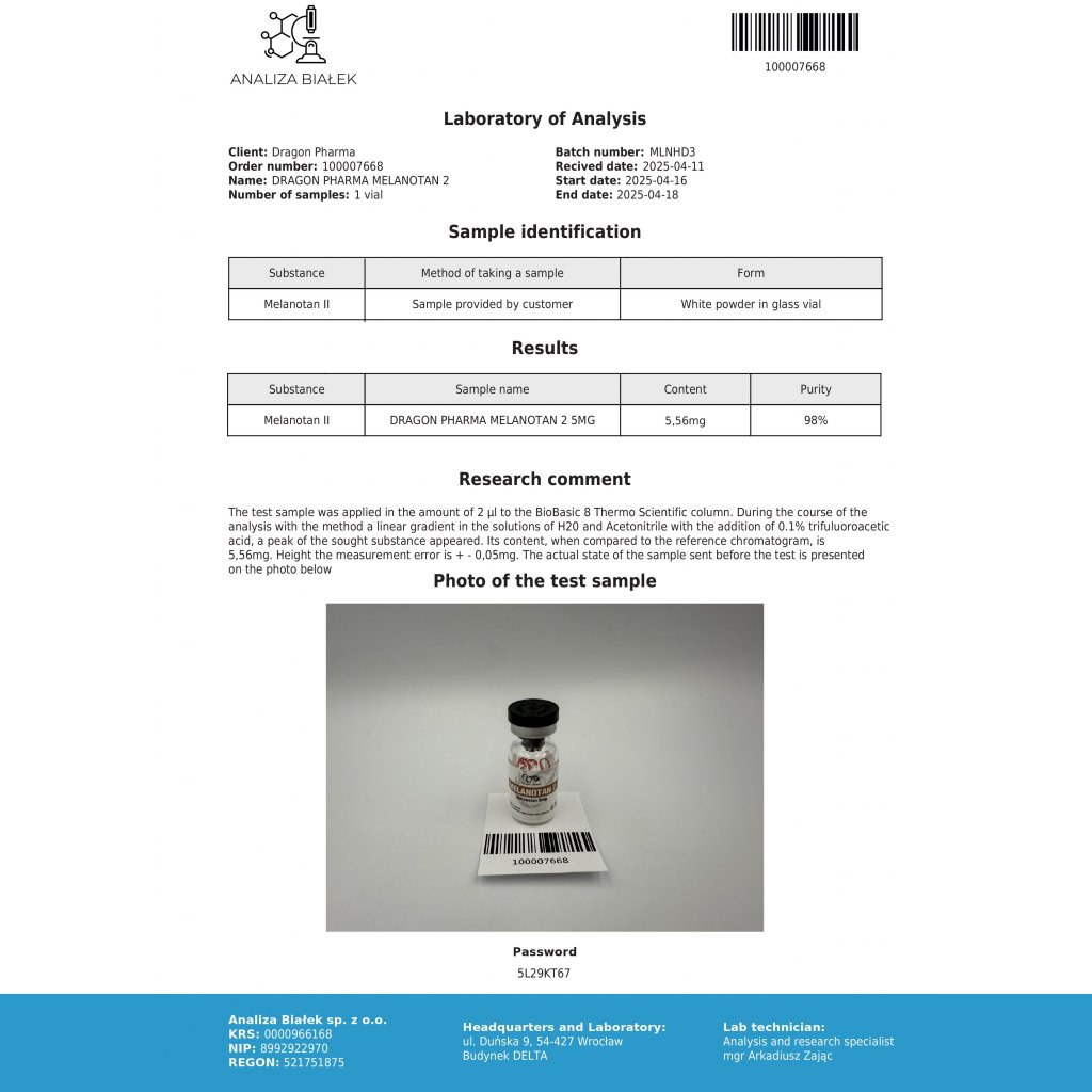 Melanotan 2 5mg Melanotan 2 5mg