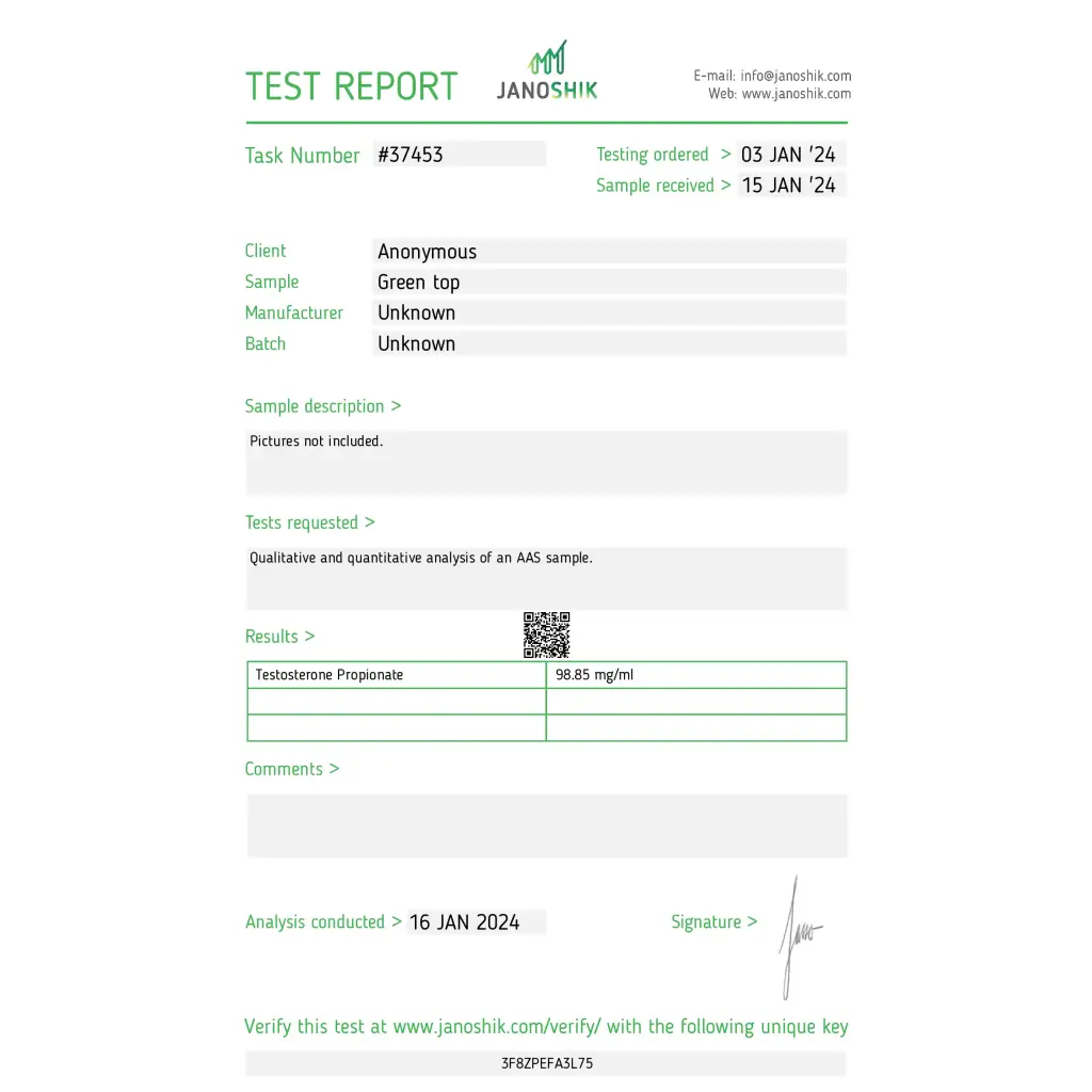 Testosterone Propionate 100 Testosterone Propionate 100